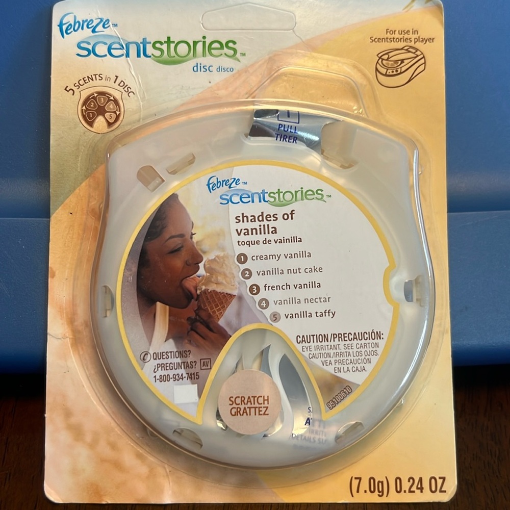Febreze Scentstories "Shades of Vanilla" 5‎ scents in 1.